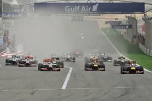 Sakhir Circuit, home of Bahrain Formula 1 Grand Prix 2012_Bahrain_Grand_Prix_start_2