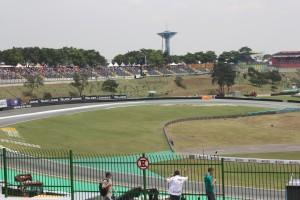 Interlagos, home of Brazilian F1 Grand Prix Interlagos Formula 1 circuit in Brazil